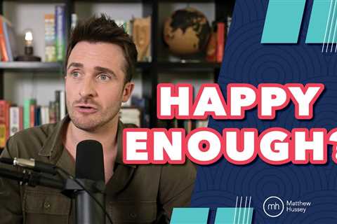 “You Need To Be Happy Alone Before You Date”… TRUTH OR MYTH?  | Matthew Hussey