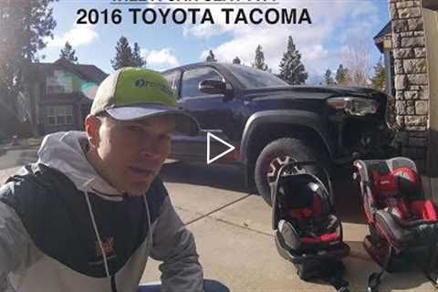 Fitting a Car Seat in the 2016+ Tacoma