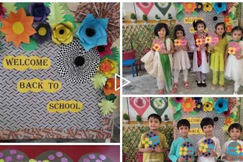 welcome back to school | back to school activities | IIUI school PWD campus | bulletin board ideas