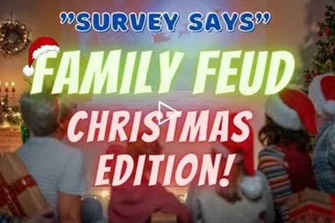 Christmas Games | Family Feud | Christmas Edition | Trivia Games | Direct Trivia