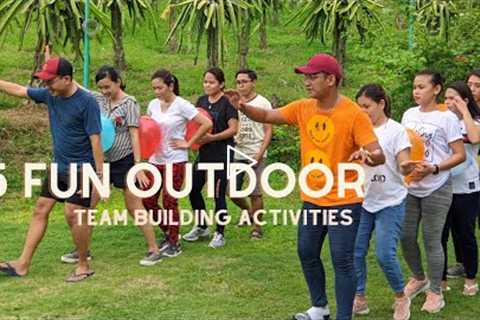 FUN OUTDOOR TEAM BUILDING ACTIVITIES | Youth Group Outdoor Party Games