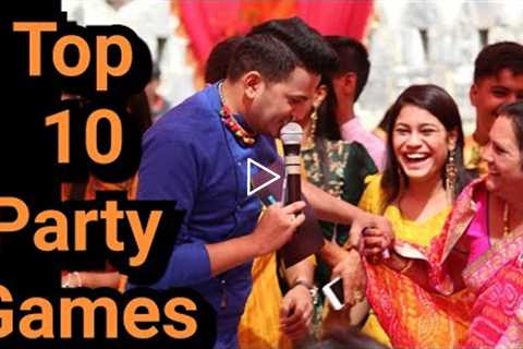 10 Fun & Easy Party Games for Adults| Best Party Games | Couple Games | games online zoom Games