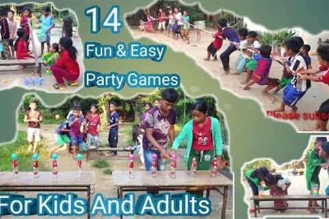 14 Highlighted Fun & Easy Party Games | Fun Outdoor Games