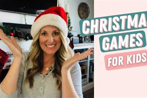 Christmas Games for Kids | Minute to Win It