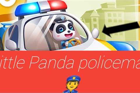 Little Panda policeman|Gameplay Video|Game for kids 🥰| Baby bus|2022