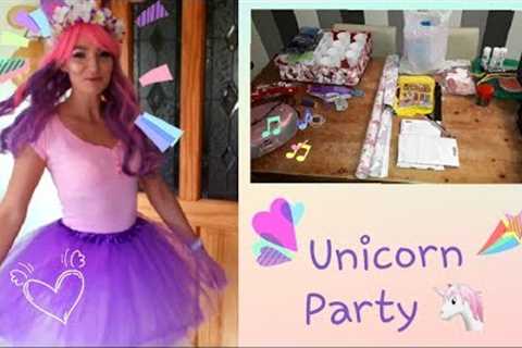 DIY UNICORN party 🦄 Children party entertainer Unicorn Princess/Birthday Party Games and ideas