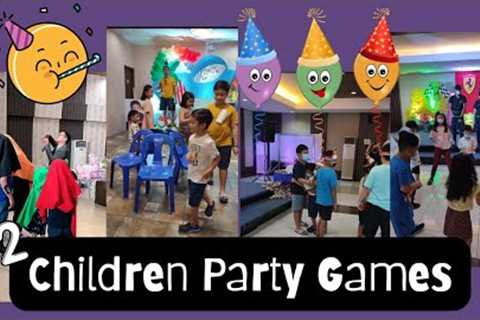 Children Party Game Ideas for Christmas Party, School, Birthdays, Family Parlor Games 🥳