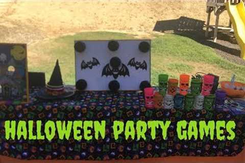 Kids Halloween Party Games