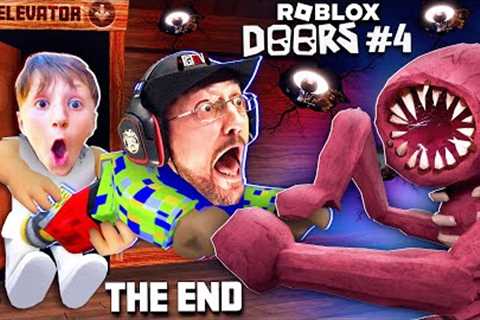 The Loser has WON! Roblox Doors 🚪 The End (FGTeeV vs. The Figure - 4th & Final Escape Journey)