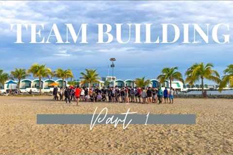 BEACH TEAM BUILDING ACTIVITIES (Part 1) | LagubVlog