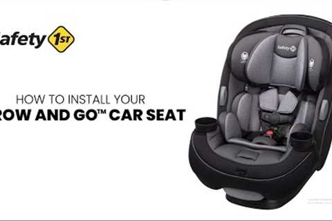 How to Install the Grow and Go All-in-One Convertible Car Seat Tutorial | Safety 1st