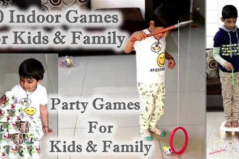 8 Party Games for kids and family | Indoor games for kids | Kids Party Games | Parlor Games