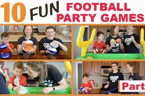 10 Best Football Party Games (Part 1) | Family Fun Every Day