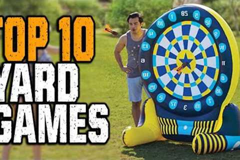 Best Yard Games 2021 - Top 10 Outdoor Yard Games For Families Fun Activity