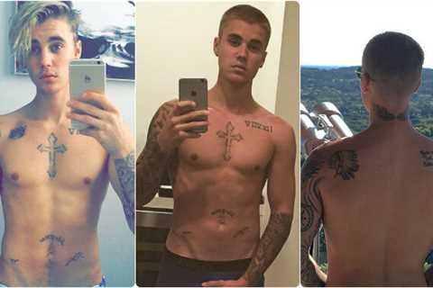 The 17 Hottest Justin Bieber Shirtless Photos