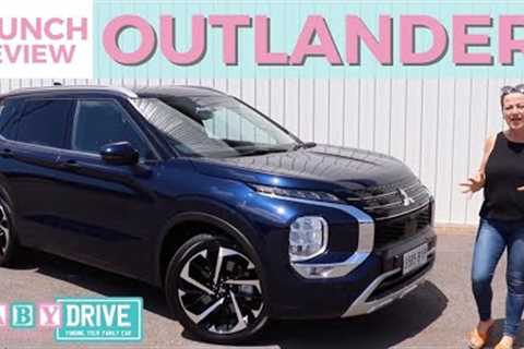 Family car review: 2022 Mitsubishi Outlander seven seater review | child seat installation test