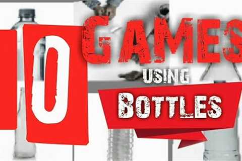 10 GAME USING BOTTLES|fun Ice breaker indoor outdoor teambuilding minute to win it adults games kids