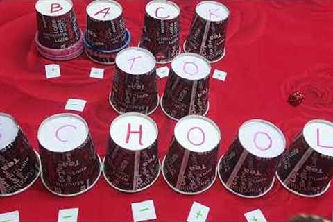 #Back To School Theme.. #Fun Game.. #Glass Game..