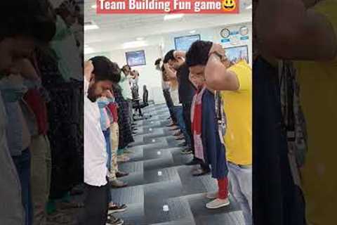 Team Building Activity || Fun Games for Employees #shorts #officegames #teamactivities #teamevent