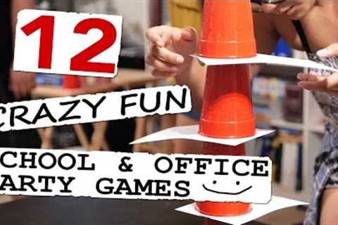 12 Crazy Fun School & Office Party Games