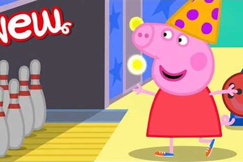 Peppa Pig Tales 🎳 The Bowling Birthday Party 🎈 BRAND NEW Peppa Pig Episodes