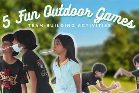 FUN OUTDOOR TEAM BUILDING ACTIVITIES | Youth Group Outdoor Indoor Party Games