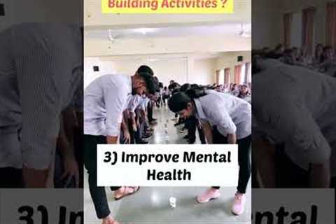 Team building activities..be perfect