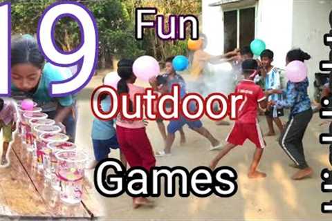 19 Collections of Fun Outdoor Games