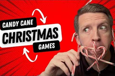 8 Christmas GAMES for Youth Group Games or Party Games with Candy Canes