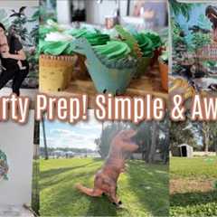 Dino Party Ideas!  Simple & Easy! Game Ideas for A Fun Dinosaur Birthday Party! Wentworth Turns ..