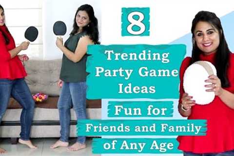 8 Trending Party Game Ideas | Games for friends and family | Kitty party games (2022)