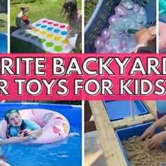 Outdoor Water Toys for Kids | Summer Activity at Home Ideas | Activities for Kids | Backyard Fun