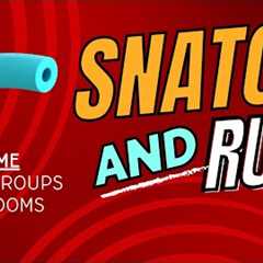 Snatch and Run – Youth Group or Party Game with Just a Swimming Noodle