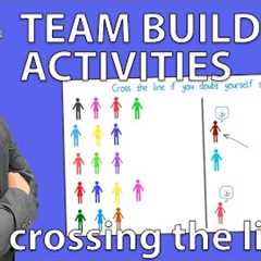 Team Building Activities - Crossing the Line *24