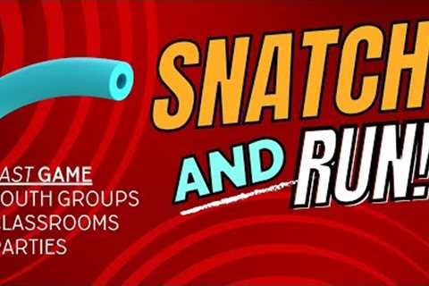 Snatch and Run – Youth Group or Party Game with Just a Swimming Noodle